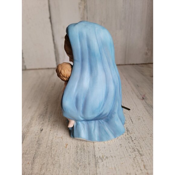 Lefton 1992 ava maria Virgin Mary wind up music Xmas figure vintage - Picture 6 of 7